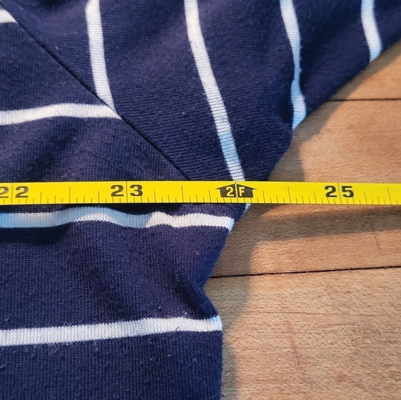 Riders by Lee Striped Keyhole Back Scoopneck Top - Picture 5 of 6